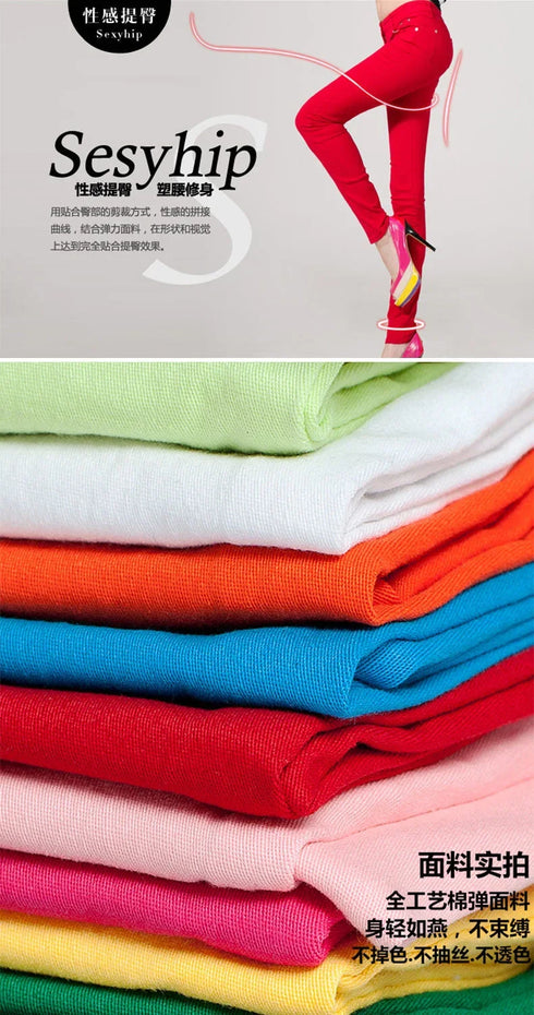 Candy Color Women's Straight Leg Jeans - Versatile Stretch Denim Pants for All Seasons, Perfect for Fall Outfits with Jeans and Homecoming Styles