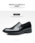 Elevator Dress Shoes for Men - Luxury Leather Formal Footwear for Weddings, Office, and Casual Social Events - Classic Designer Style with Slip-On Convenience