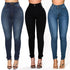 Women’s Skinny Jeans Vintage Denim Stretch Trousers Streetwear