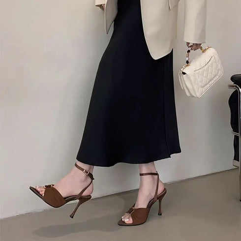 Sexy Super High Pointed Toe Stilettos Women Sandals
