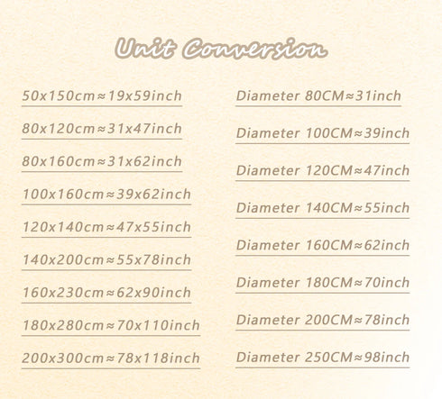 Modern Minimalist Large Area Rug for Living Room and Bedroom Decor