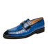 Stylish Italian Leather Penny Loafers for Men - Classic Dress Shoes for Weddings and Formal Events, Available in Big Sizes 38-48