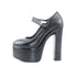 15cm Block High Heels Shoes Thick Platform Women Pumps