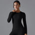 Yoga Shirts for Women Long Sleeve Winter Fitness Running Gym Workout Dry Fit Breathable Sports Top