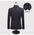 Men's Business Casual Suit Set Blazer Vest Pants Fashionable Slim Fit for Weddings and Work