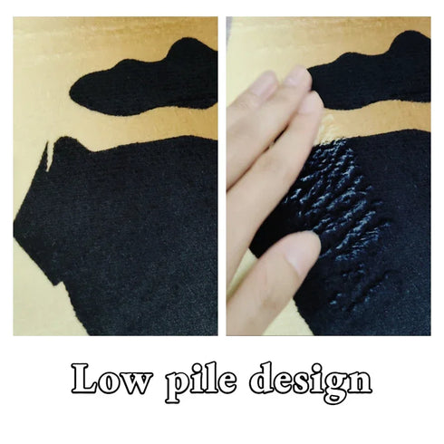 European Style Luxury Gold Area Rug Abstract Texture Washable Living Room Carpet