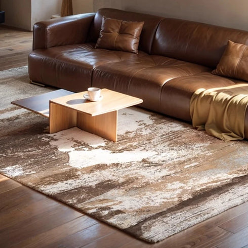 Light Luxury Retro Area Rugs for Living Room and Bedroom Plush Soft Thick Mats