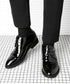 Elevator Dress Shoes for Men Patent Leather Heighten Formal Oxfords