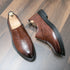 Fashion Men's Dress Shoes Formal Loafers Leather Wedding Shoes for Men