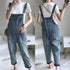 Casual Denim Overalls for Women - Summer Loose Trousers with Pockets, Perfect for Everyday Wear and Stylish Jeans Outfit Inspiration