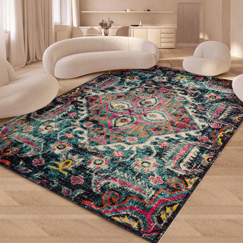 Bohemian Style Outdoor Carpet for Moisture Proof and Dirt Proof Summer Camping Mats