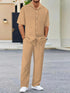 Men's Summer Business Casual Shirt and Pants Set