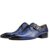 Snake Print Cowhide Leather Brogue Shoes for Men: Elegant Style for Wedding, Party & Office