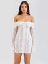 Mozision Lace Off-shoulder Sexy Maxi Dress Elegant Evening Dress