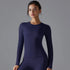 Yoga Shirts for Women Long Sleeve Winter Fitness Running Gym Workout Dry Fit Breathable Sports Top
