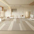 Geometric Cream Carpet Large Size Area Rug for Living Room Luxury Home Decoration Non-Slip Easy to Clean