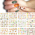 Animal Print Water Nail Decals - Cow and Leopard Designs for Stunning Winter Manicure - 12 Unique Patterns for Creative Nail Art