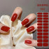 Waterproof Long Lasting Gel Nail Art Stickers for Stunning Full Cover Manicures - 9 Piece Set of Baking-Free Solid Color Decals