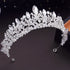 Royal Vintage Baroque Crystal Bridal Tiara - Elegant Hair Jewelry for Weddings and Special Occasions
