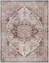 Printed Indoor Boho Area Rug Non Slip Super Strong Home Décor for Entryway Bedroom Living Room