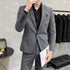 Men's Two-Piece Wedding Suit Business Casual Ensemble with Trousers