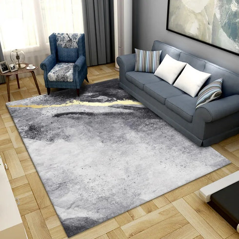 Modern Art Carpet Abstract Rug for Living Room Soft Large Size Area Rug Luxury Mat
