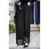 Elastic Waist Jeans For Women High Waist Wide Leg Denim Pants Loose Fit Casual Trousers