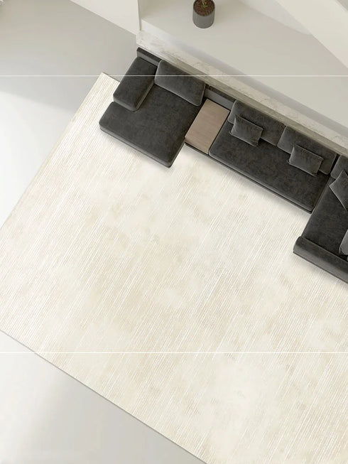 Minimalist Large Area Living Room Carpet Comfortable Bedroom Rug Home Decoration