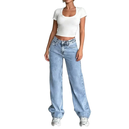 Baggy Jeans High Waisted Loose Denim for Women Vintage Style Casual Everyday Jeans