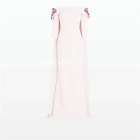 Customized Exquisite Jersey A-line Midi Dresses for Prom