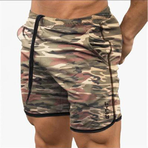 ECHT Summer Running Shorts Men Sports Jogging Fitness Shorts