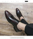 Men's Fashion Derby Shoes Lace-Up Business Office Dress Shoes for Weddings and Formal Events