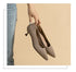 Stylish Women's Pointed Toe Slip-On Flat Pumps for Casual Spring and Autumn Wear