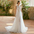 Summer Beach Wedding Dresses Boho Bridal Gowns Lace Sleeveless