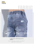 Korean Street Luxury Work Pants Men's Jogger Jeans Denim Wear