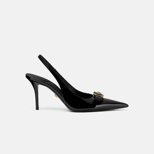 French Temperament Bow Pointed Toe Thin Heels For Women