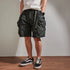 Summer Loose-Fitting Cargo Shorts Men's Fashion Casual Pants Multi-Pocket Quick-Dry Outdoor Wear
