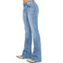 Women's Low Waist Boot Cut Jeans Slim Stretch Denim Trousers