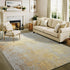 Faux Cashmere Printed Carpet Abstract Collection Soft Modern Rugs for Living Room Bedroom Home Decor