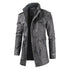 Fleece-lined Faux-Leather Jacket — Warm, Slim & Winter-Ready