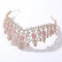 Exquisite Bridal Crystal Tiara Crown with Rhinestones for Weddings and Pageants