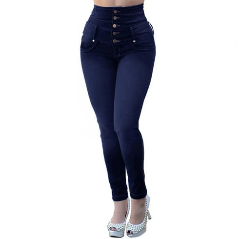 High Waist Vintage Mom Jeans For Women Slim Straight Denim Trousers Streetwear Essentials