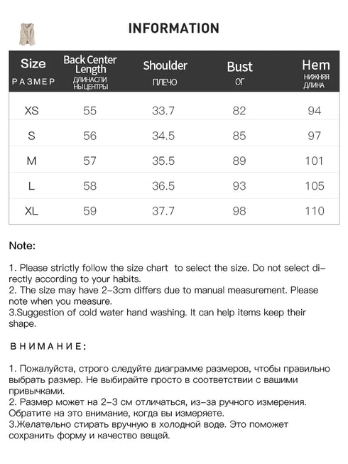 Elegant Women's Blazer Suit Jacket Set for Office Ladies - Formal Vest and Skirt Ensemble for Spring/Summer 24FS11075