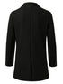 Trendy British Style Men's Long Sleeve Woolen Coat for Casual Autumn and Winter Wear