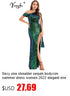 Sexy Elegant Luxury Wedding Evening Long Dresses for Women Rhinestone Prom Party Dresses Summer Dress