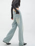 Baggy Straight Denim Pants Women Casual High Waist Vintage Jeans