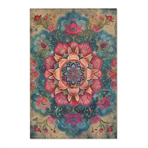 Floral Persian Area Rug Modern Classic Carpet for Living Room and Bedroom Decor