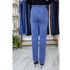 Elastic Waist Jeans For Women High Waist Wide Leg Denim Pants Loose Fit Casual Trousers