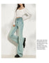 Baggy Jeans For Women - Wide Leg Denim Pants, Vintage Aesthetic, Loose Fit Casual Jeans
