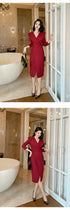 Chic Work Style Business Formal Dresses For Women Clothing